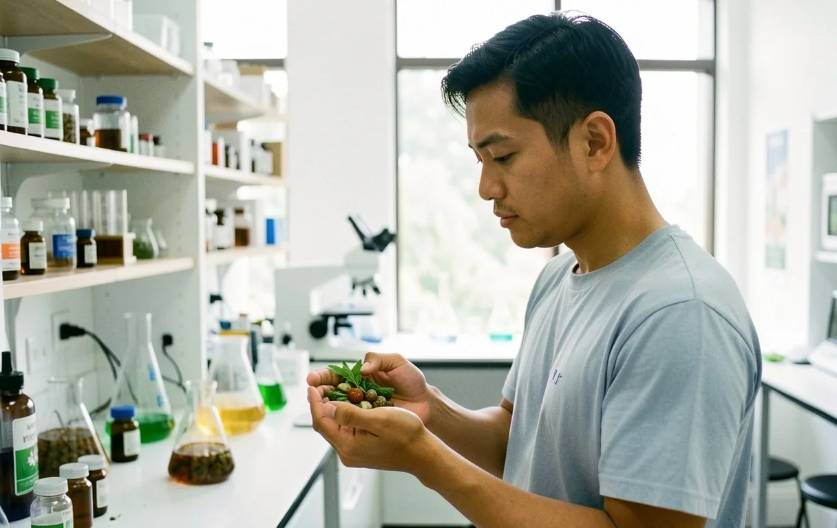 Indonesian botanical environment