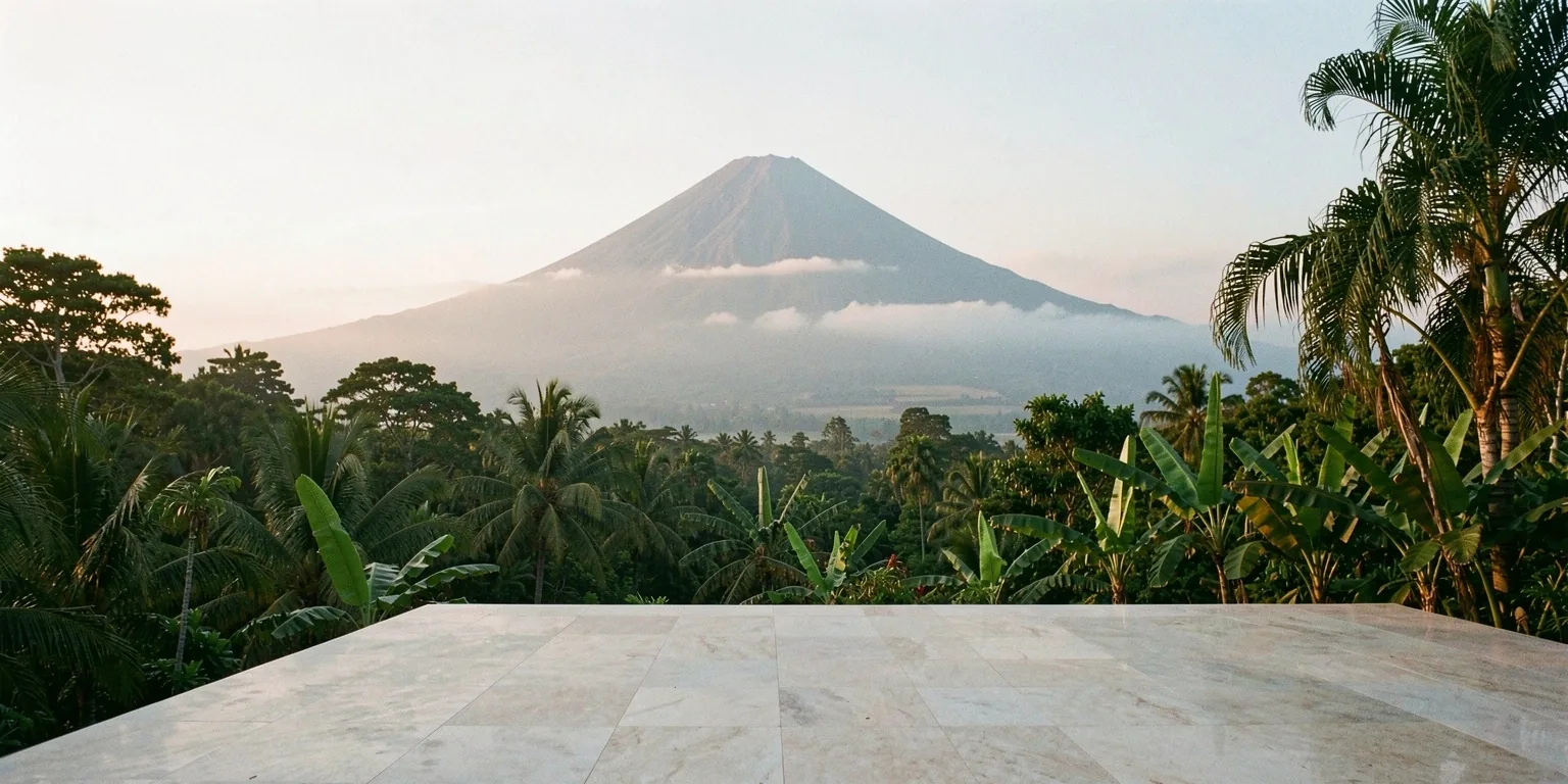 Indonesian landscape